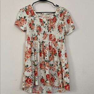 Floral Short Sleeve Blouse